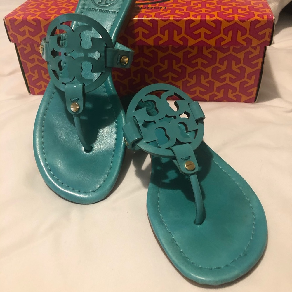 Turquoise Miller Sandals